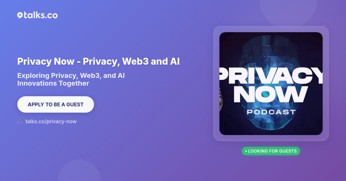 New Privacy Inno Privacy Now - Privacy, Web3 and AI - Privacy, Web3 & AI