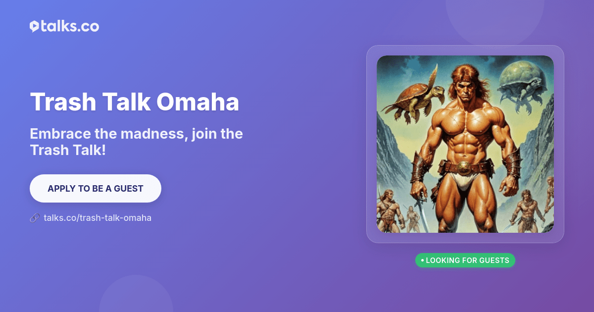 Trash Talk Omaha - Comedy, Pop Culture & Social Commentary